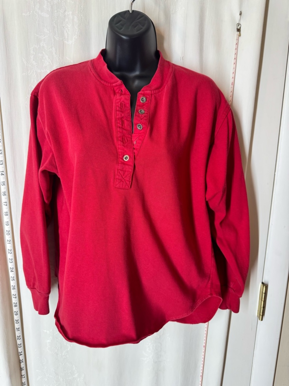 Vintage Geoffrey Hunter Long Sleeve Henley